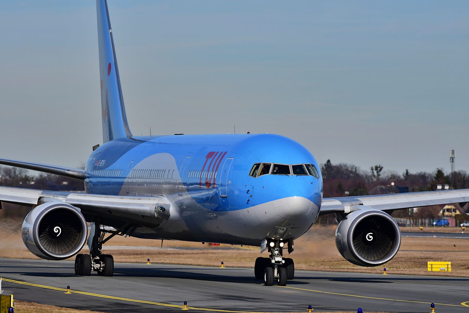 Nikon D7500 sample photo. Aircraft, flight, boeing 767 photography