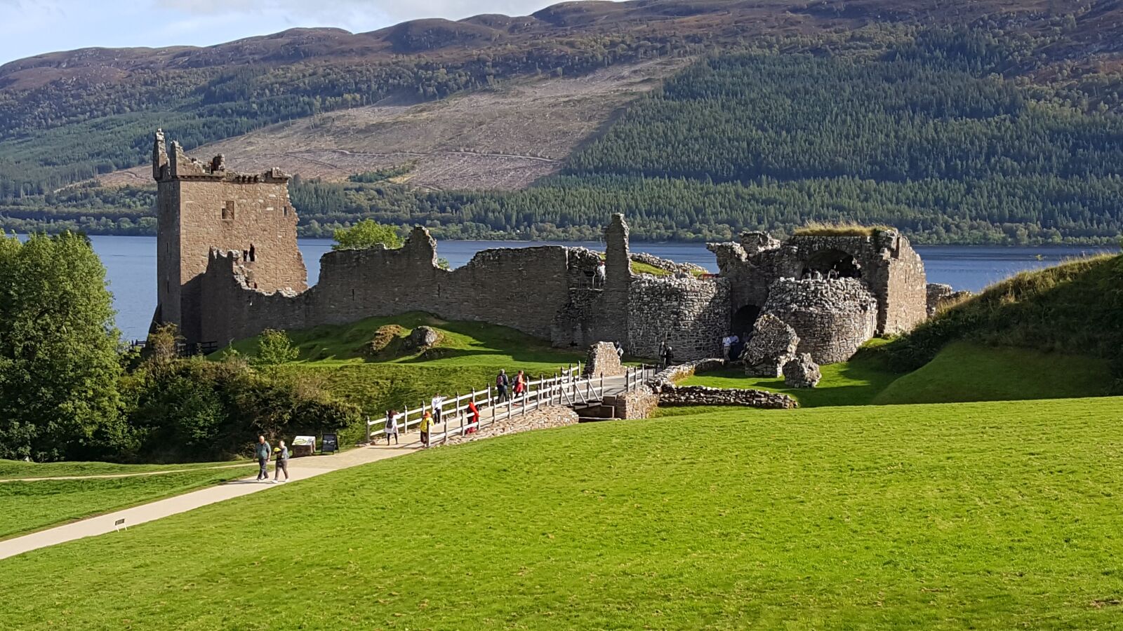 Samsung Galaxy S6 sample photo. Urquhart castle, scotland, loch photography