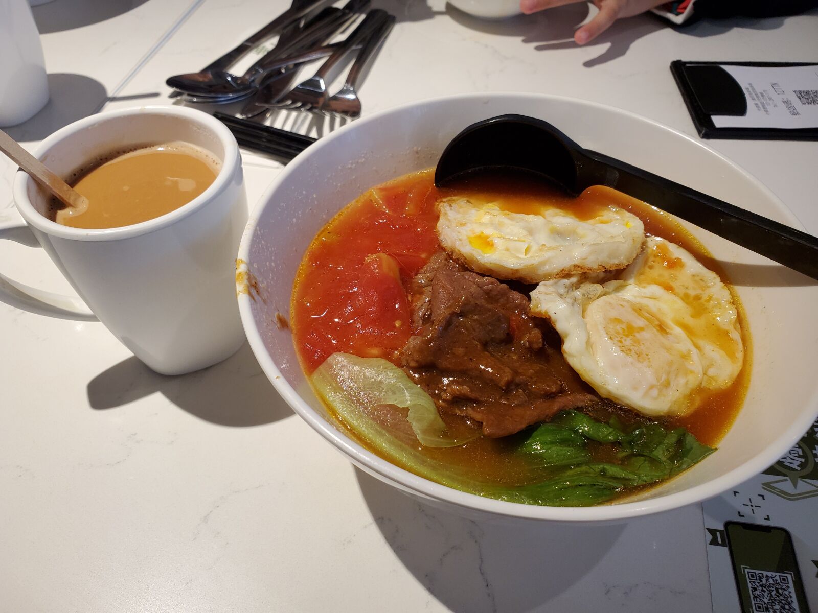 Samsung Galaxy S10+ sample photo. Hong kong breakfast, yun-yong photography