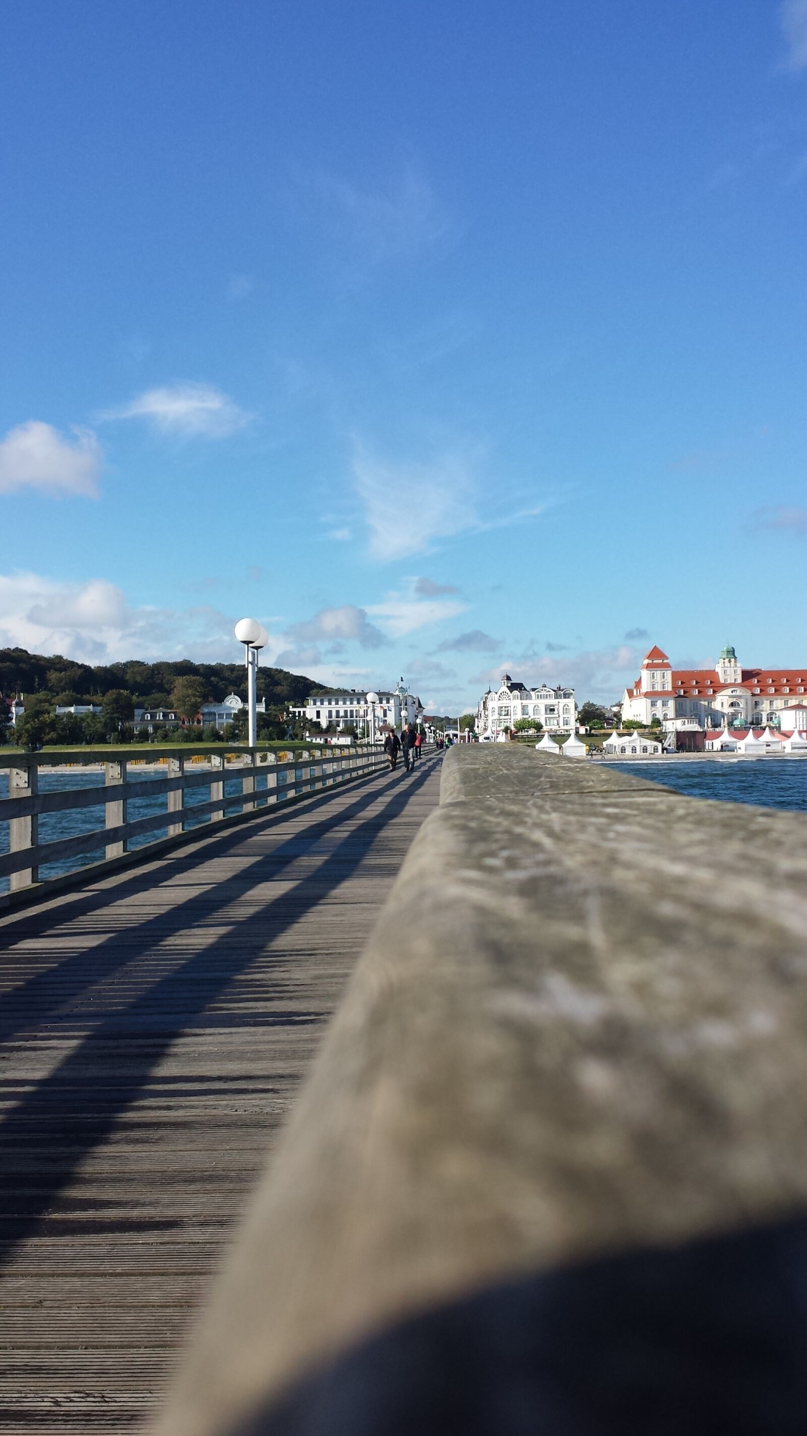 Samsung Galaxy S4 sample photo. Sea bridge, baltic sea photography