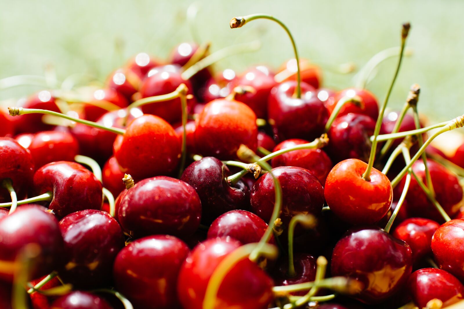 Nikon D5200 sample photo. Cherries, food, fruits photography