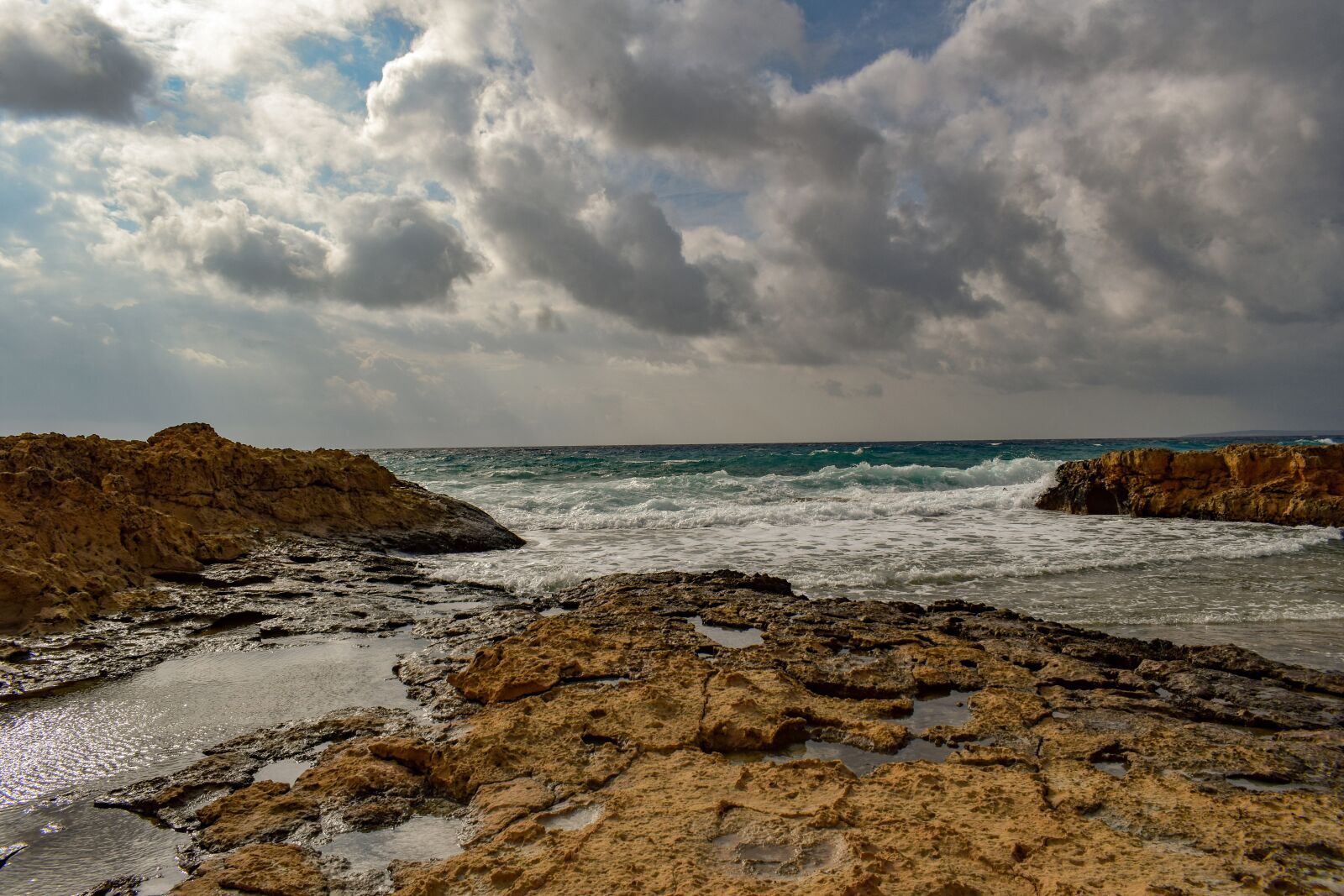 Nikon D3300 sample photo. Rocky coast, sea, nature photography