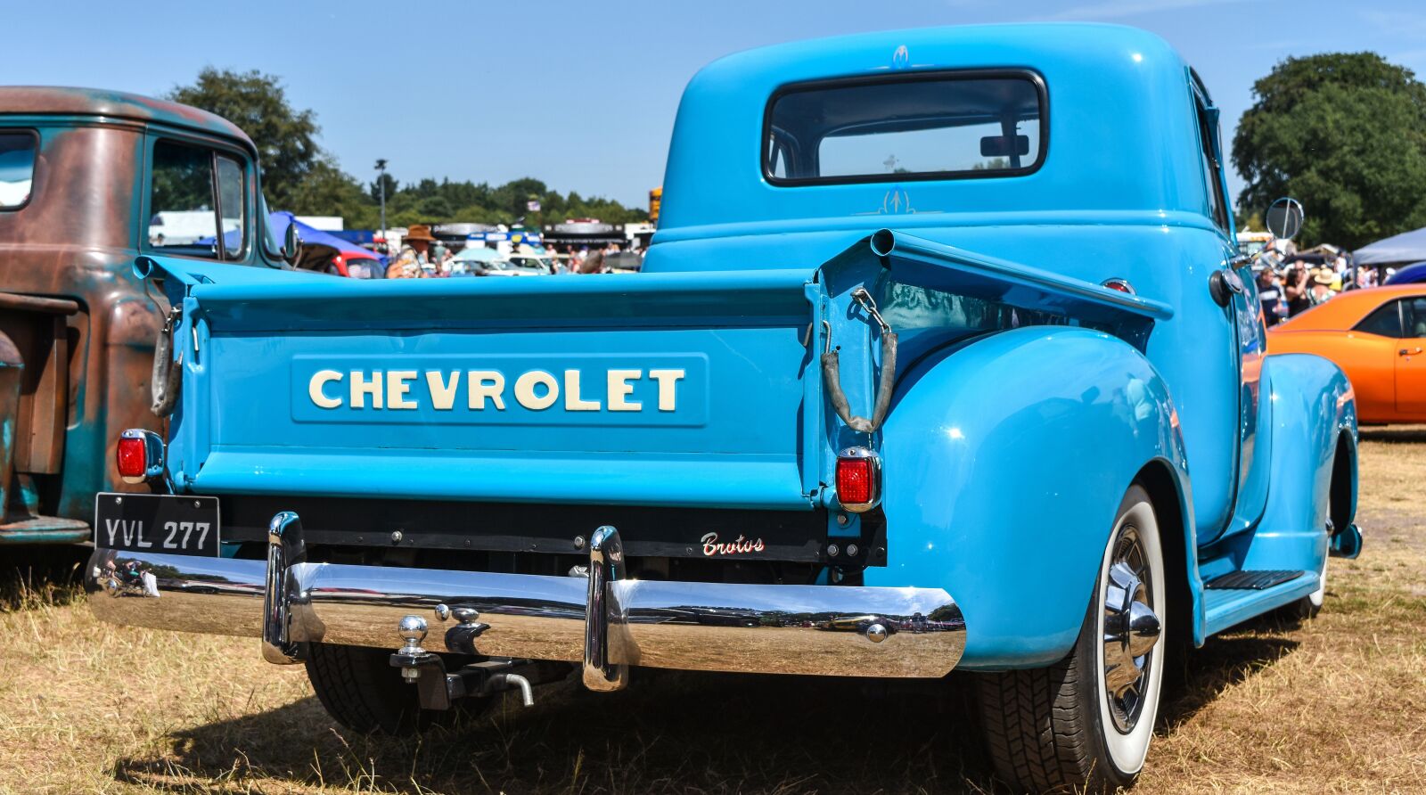 Nikon D7200 sample photo. Chevrolet, truck, blue photography