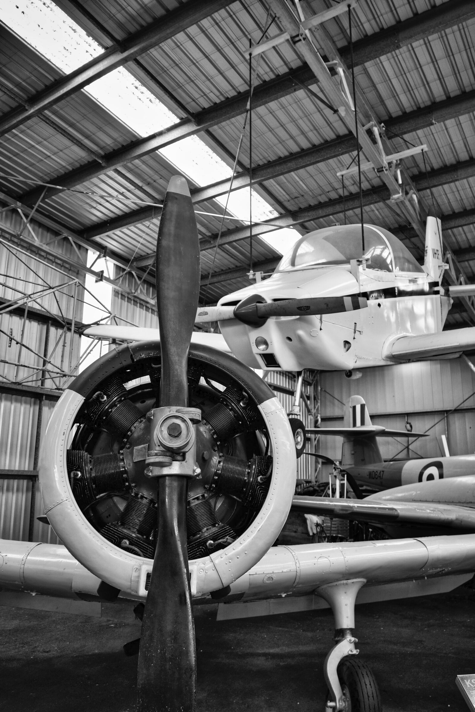 Sony E 18-135mm F3.5-5.6 OSS sample photo. Engine, propellor, vintage photography
