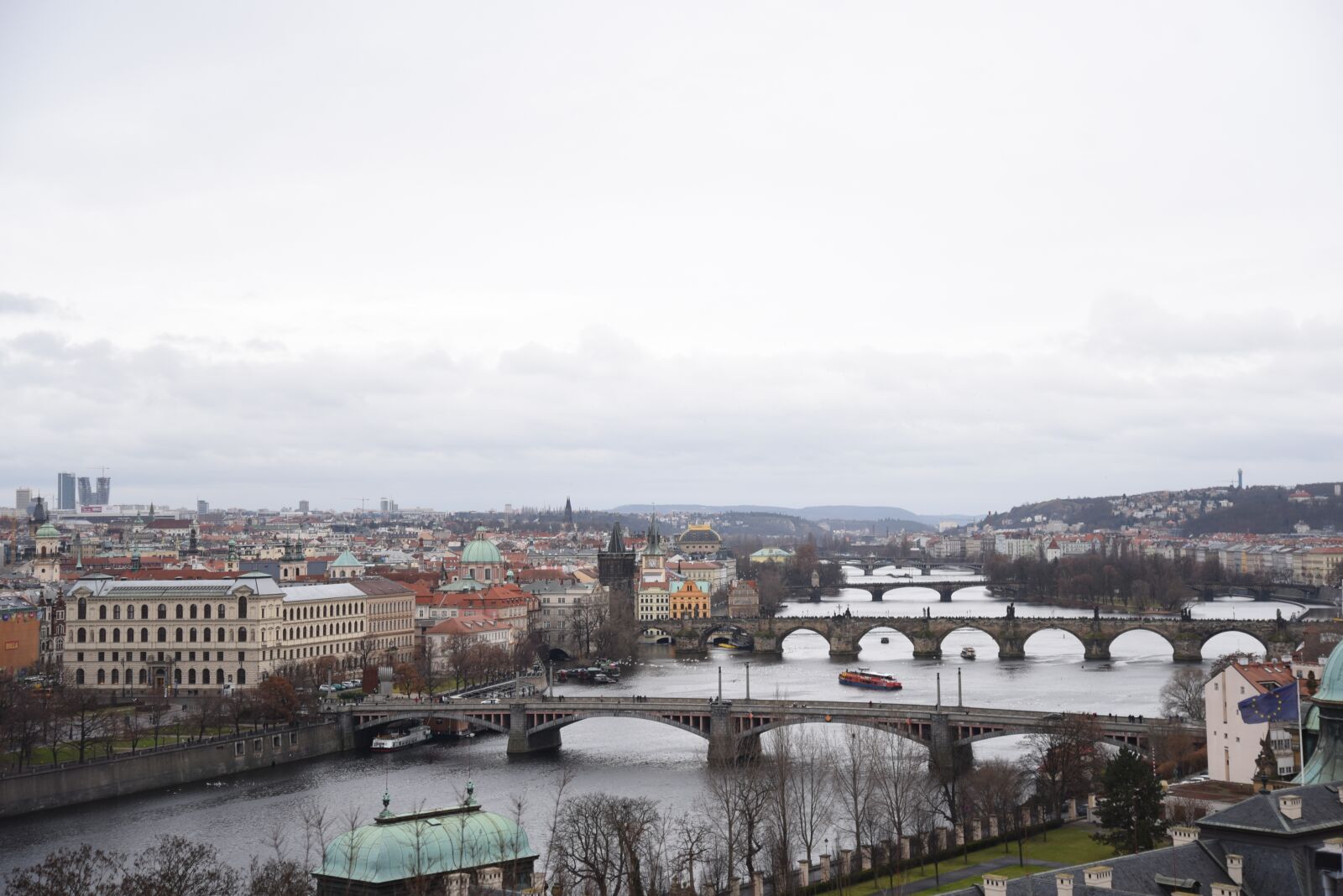Nikon D750 sample photo. Prague, panorama, eastern europe photography