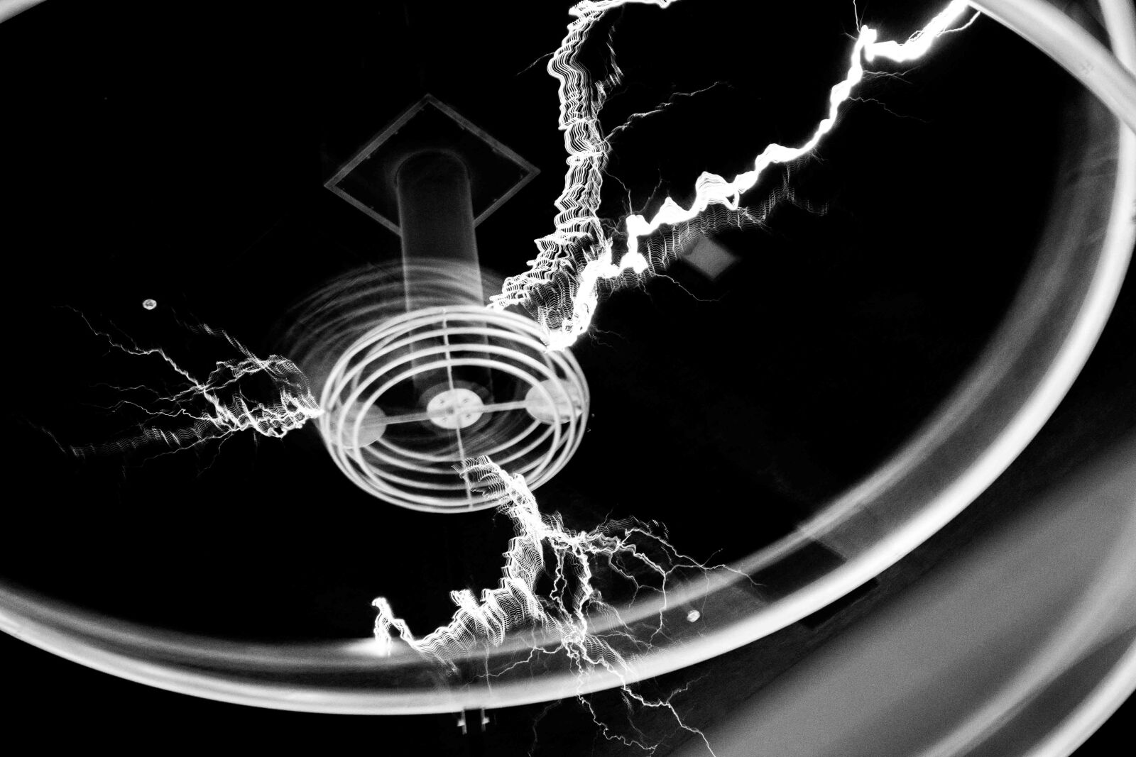 Nikon D5200 sample photo. Electricity, shock, tesla photography