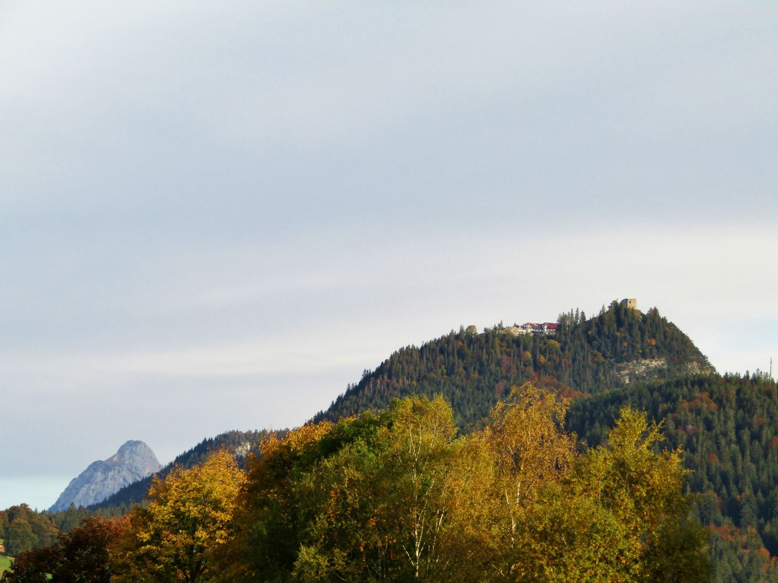 Canon POWERSHOT SX432 IS sample photo. Falkenstein, ruin, allgäu photography