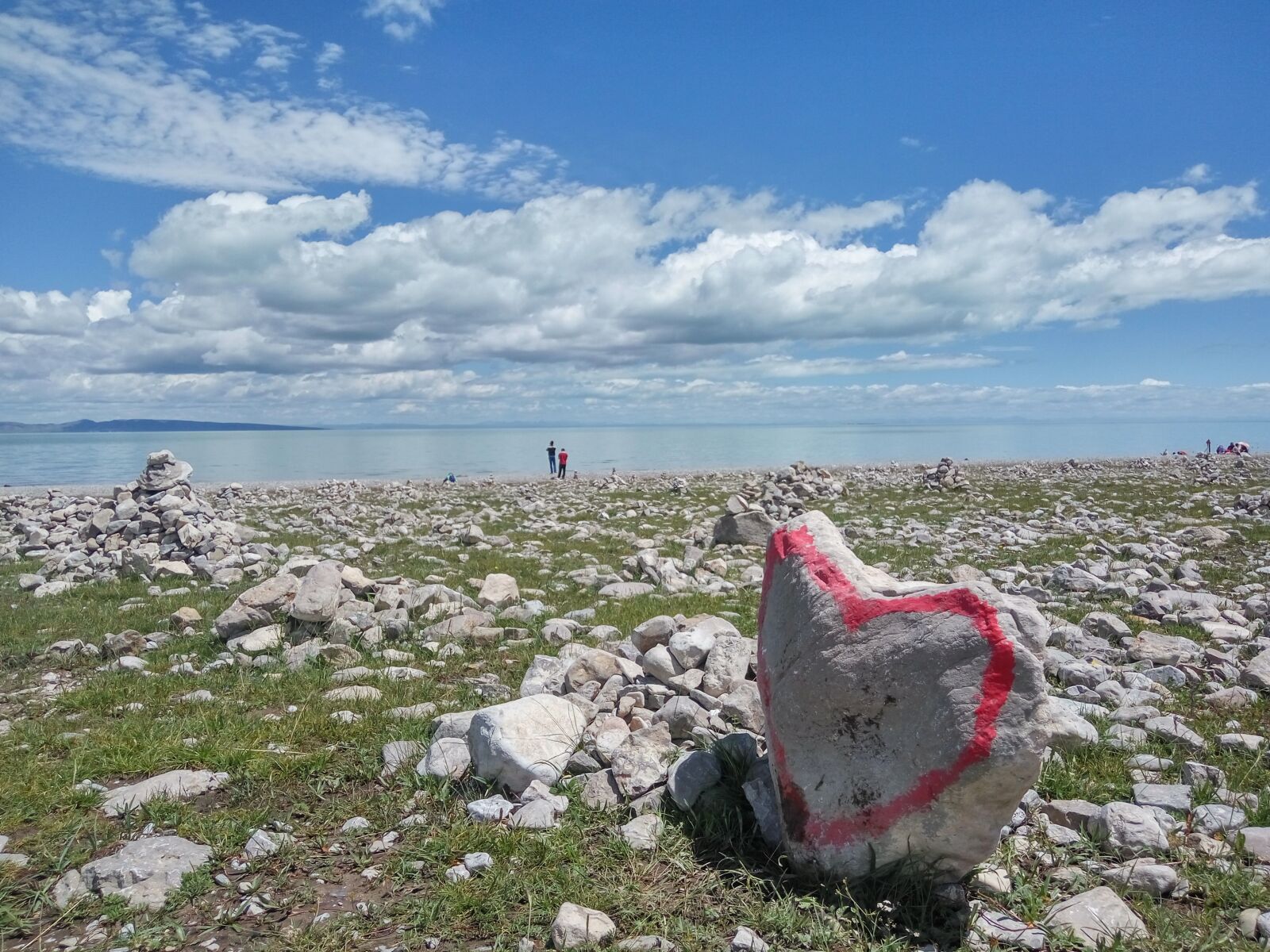 Xiaomi Redmi Note 3 sample photo. Qinghai lake, dark horse photography