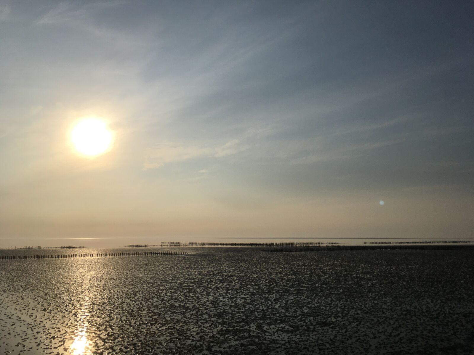 Apple iPhone SE sample photo. North sea, sunset, watts photography