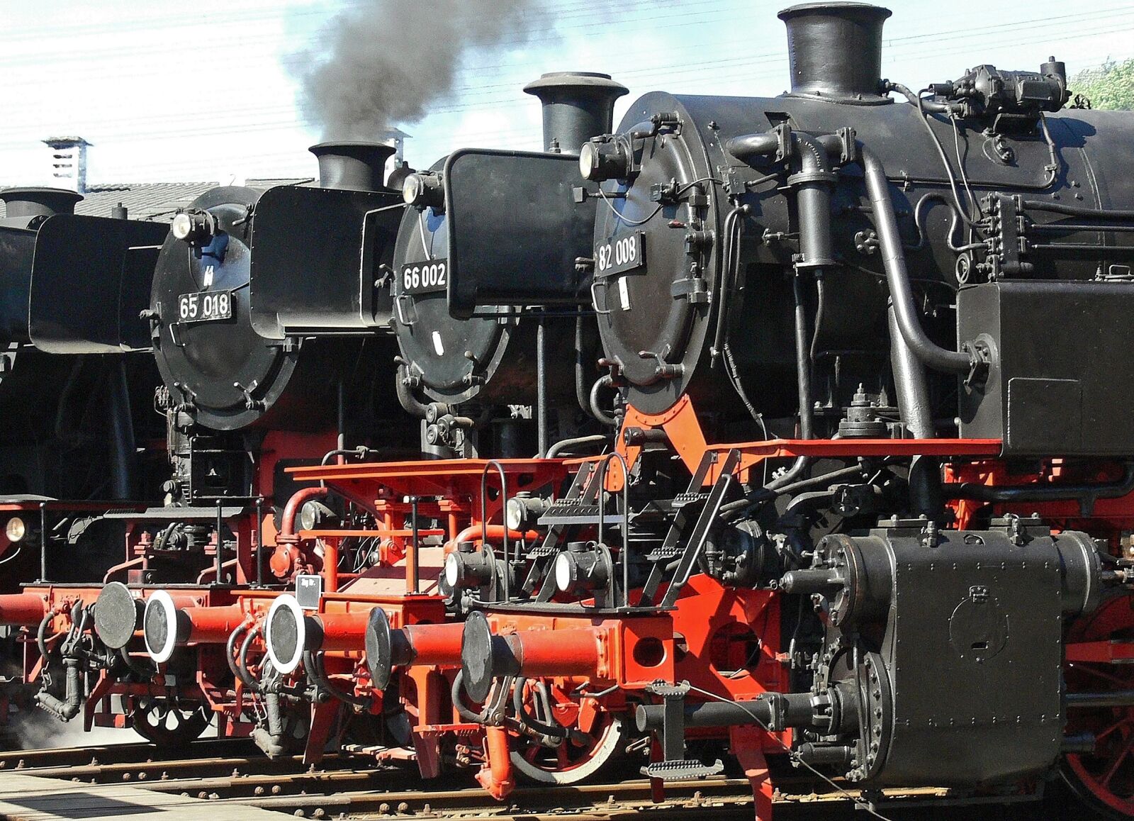 Panasonic DMC-FZ30 sample photo. Locomotive parade, steam locomotive photography