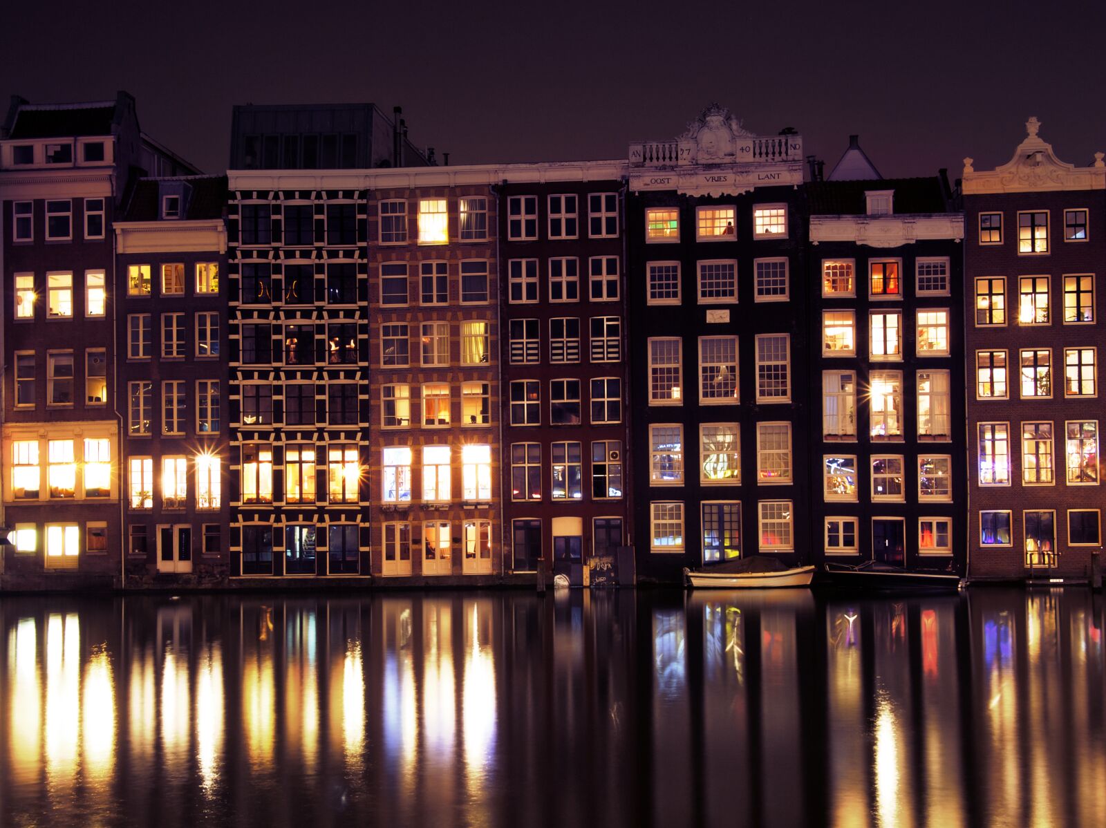 Panasonic Lumix DMC-GX7 sample photo. Amsterdam, water, city photography