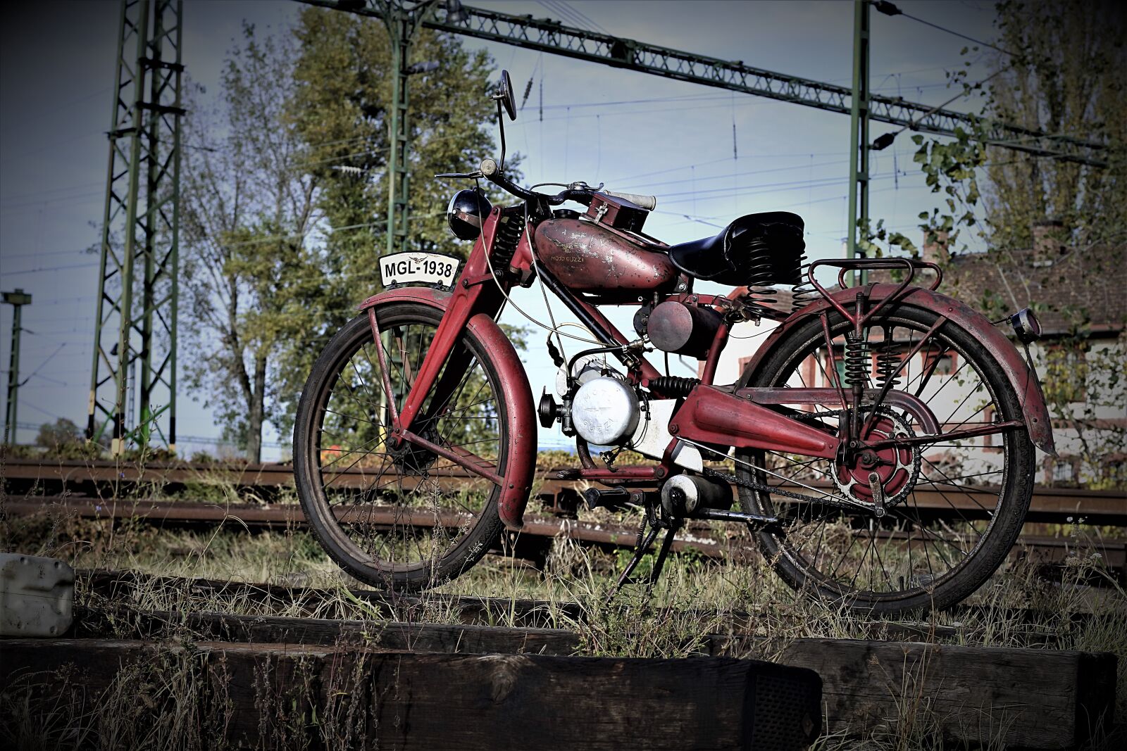 Nikon 1 J5 sample photo. Engine, moto guzzi, moto photography