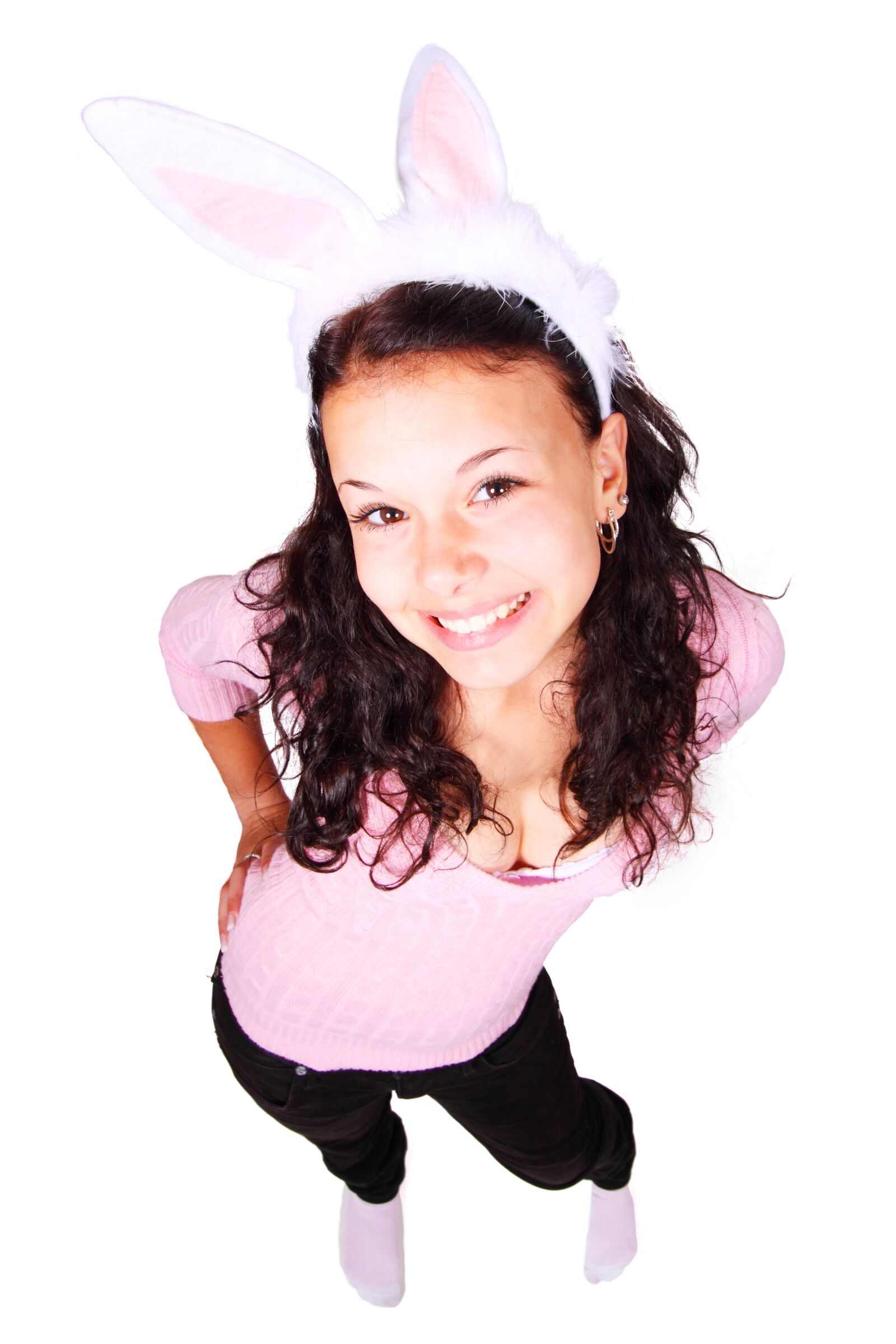 Canon EOS 50D sample photo. Bunny, costume, cute, ears photography