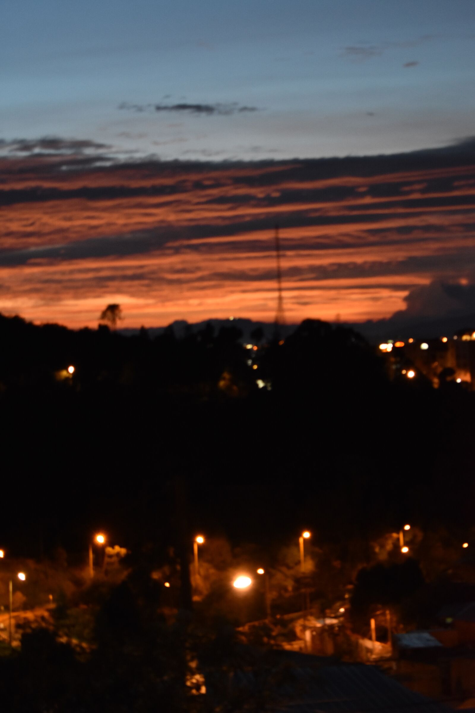 Nikon D3400 sample photo. Bogotá, chapinero alto, sunset photography