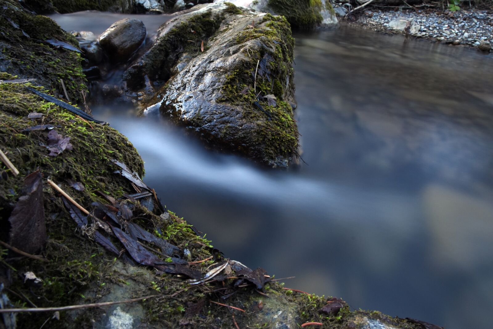 Nikon D3400 sample photo. Long exposure, water, river photography