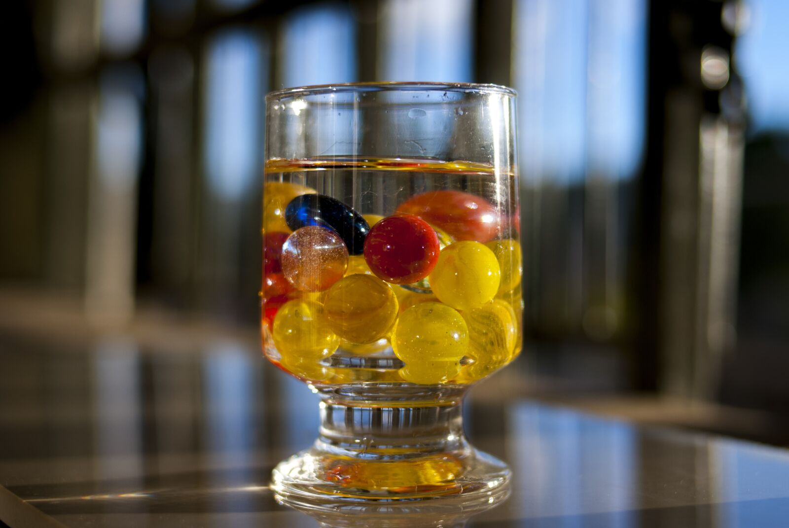 Nikon D60 sample photo. Container, of, glass photography