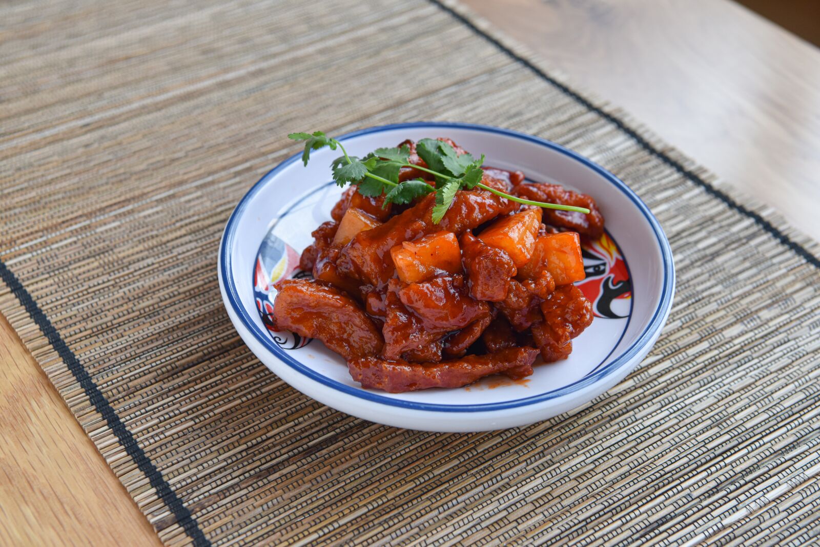 Nikon D810 sample photo. Sweet and sour, pork photography