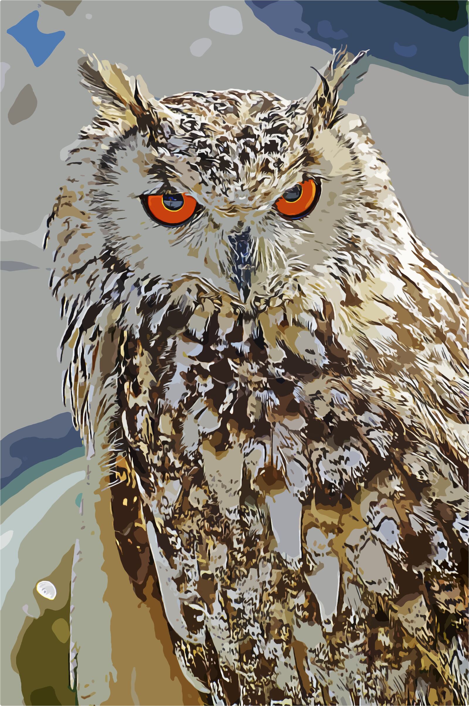 Nikon D3200 sample photo. Animal, owl, pen photography