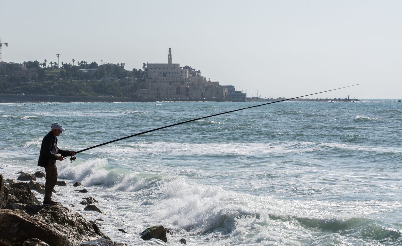 Nikon D7100 sample photo. Fisherman, sea, beach photography
