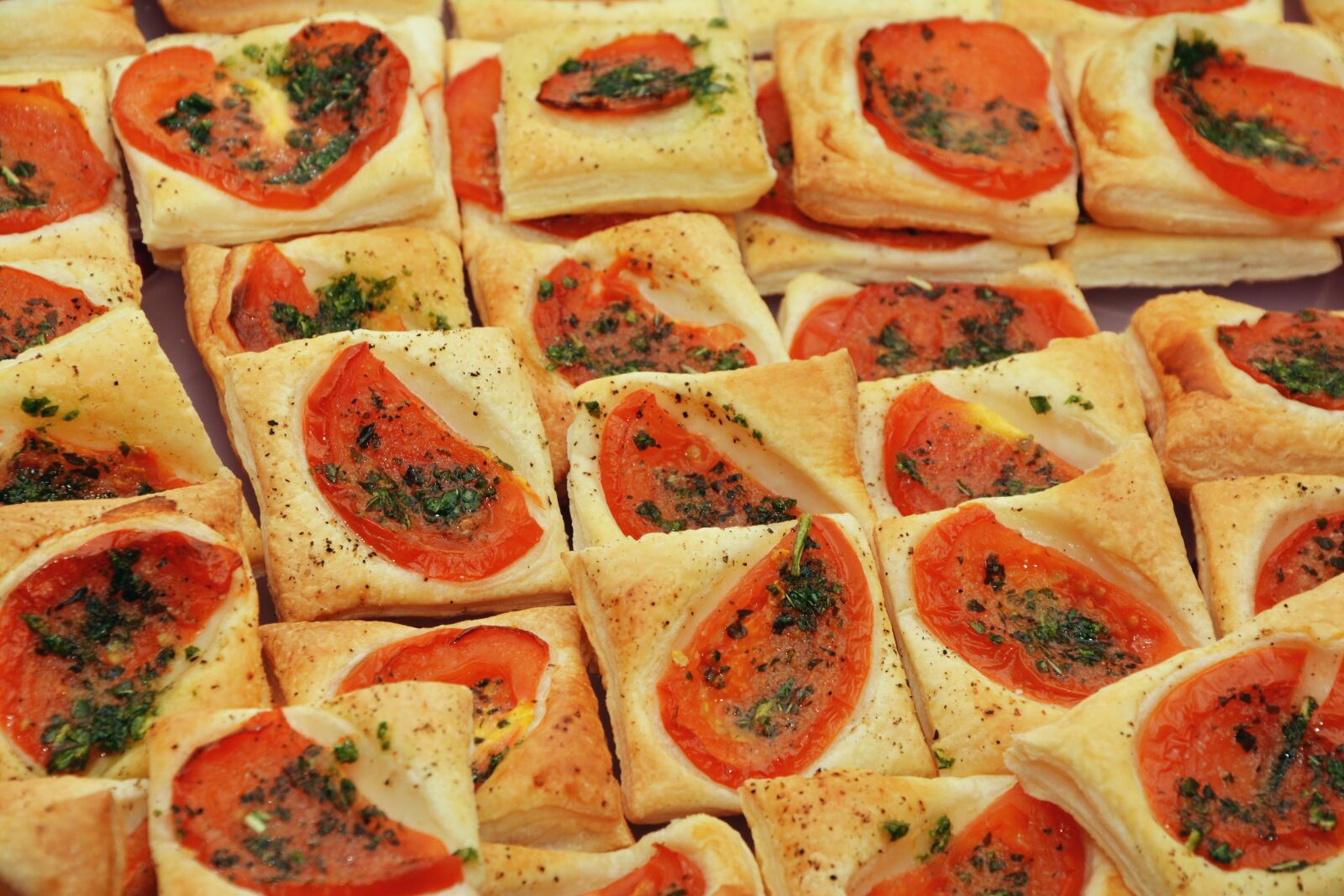 Nikon D5200 sample photo. Party snack, puff pastry photography