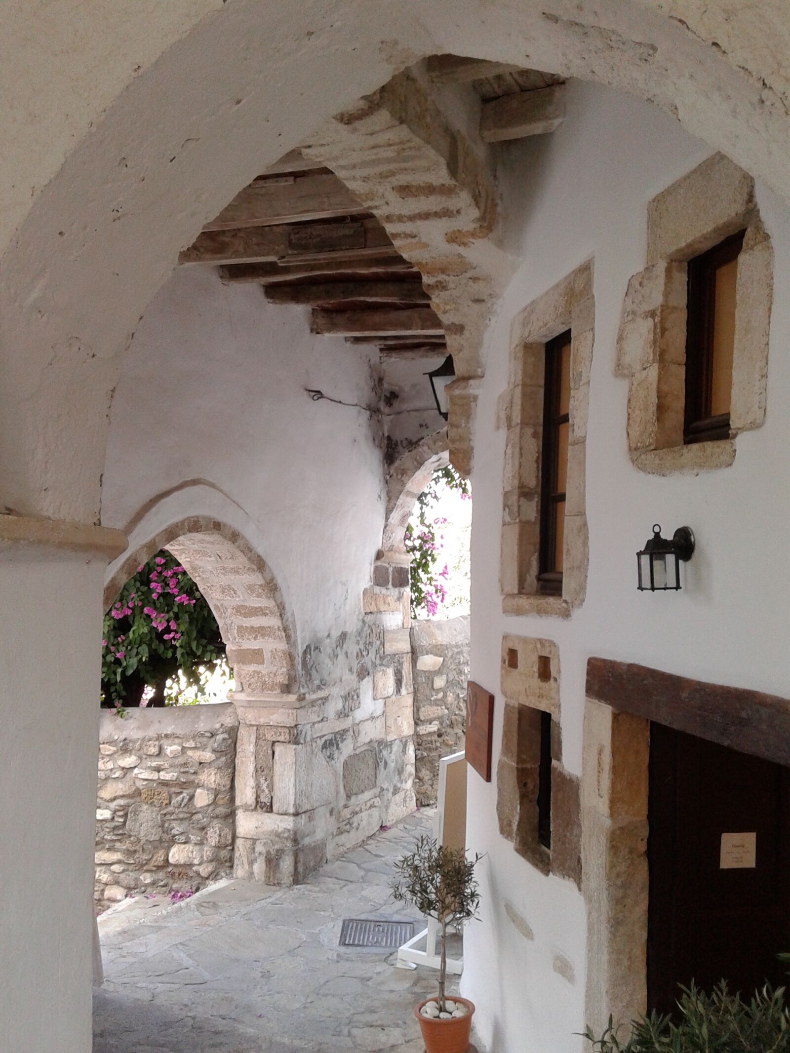Samsung Galaxy Core sample photo. Naxos, castle, old town photography