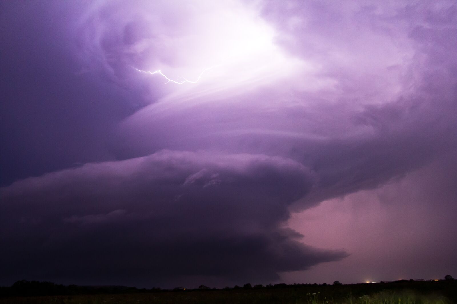 Canon EF-S 17-85mm F4-5.6 IS USM sample photo. Thunderstorm, storm, super cell photography