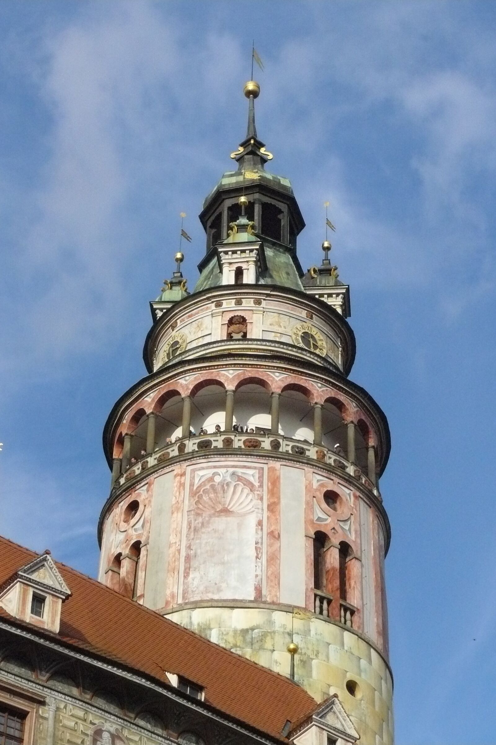 Panasonic DMC-FZ8 sample photo. Cesky krumlov, church, tower photography