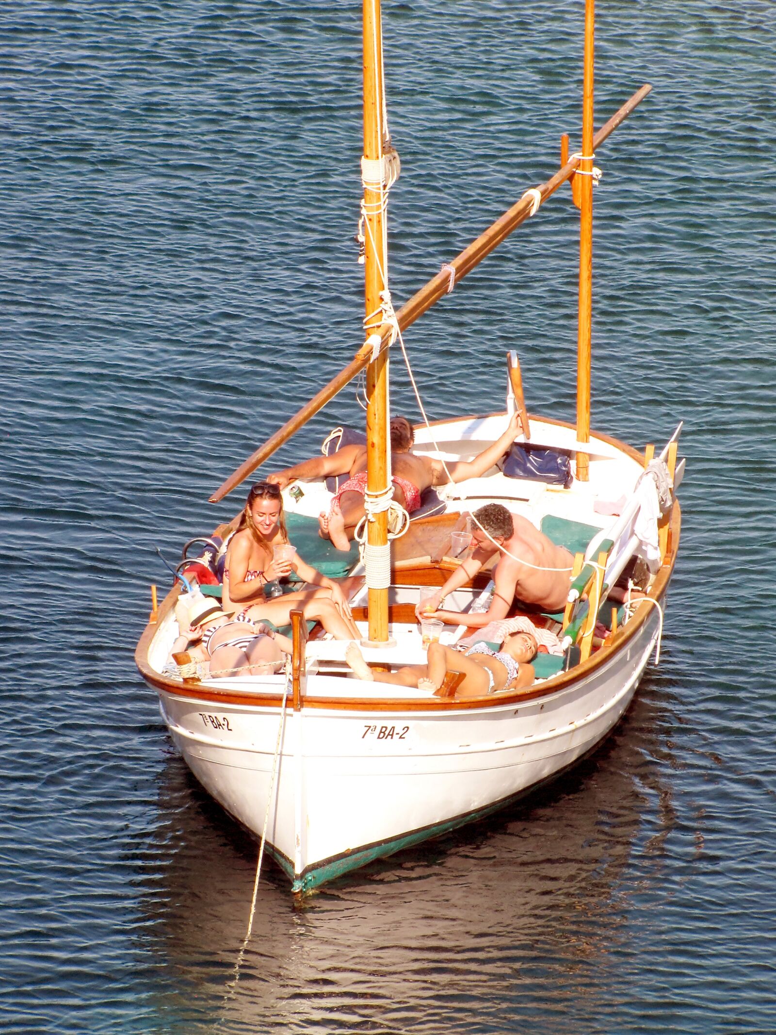 Canon PowerShot SX10 IS sample photo. Sailing boat, for anchor photography