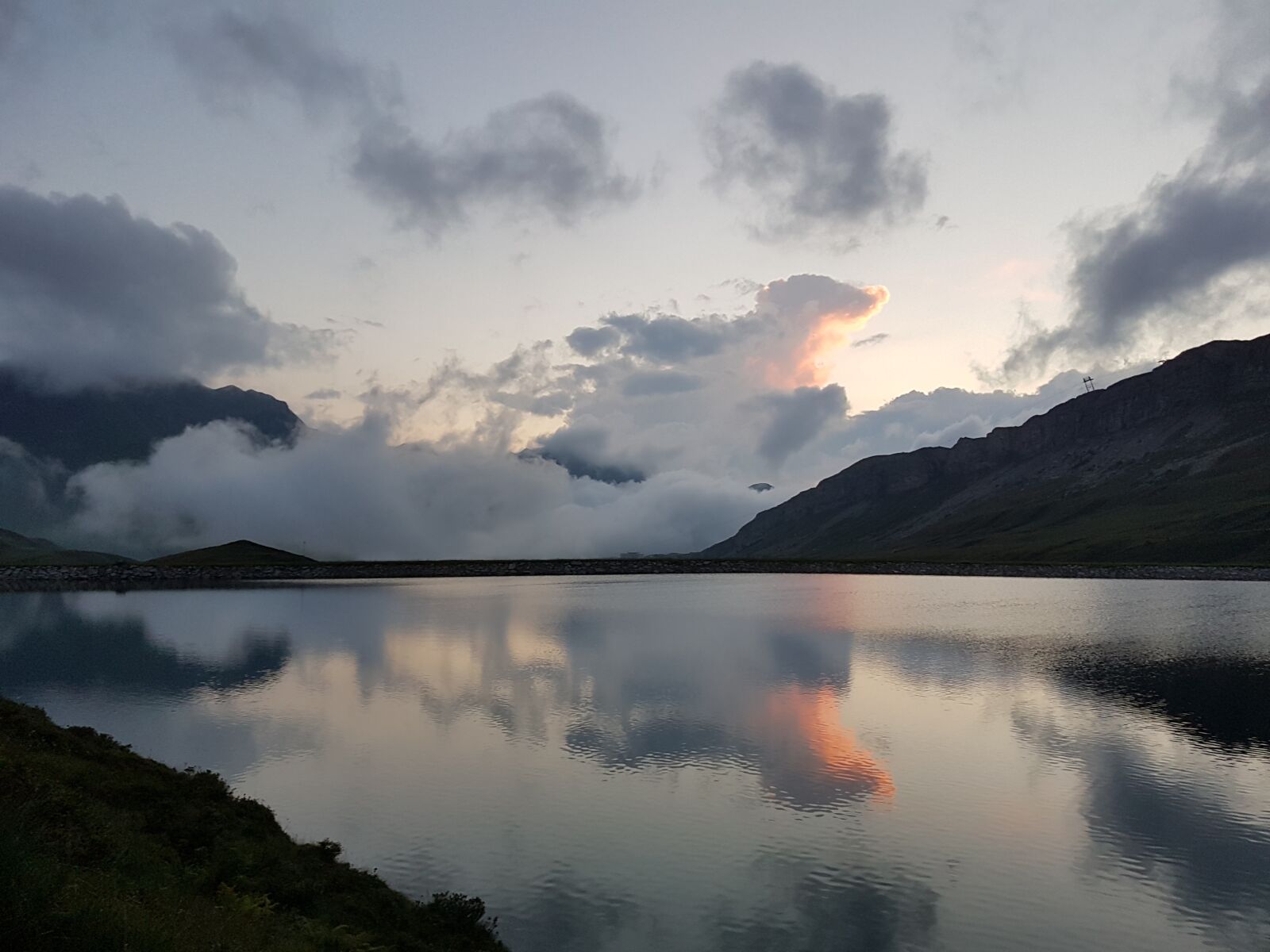 Samsung Galaxy S7 Edge sample photo. Bergsee, melchsee-frutt, mountains photography