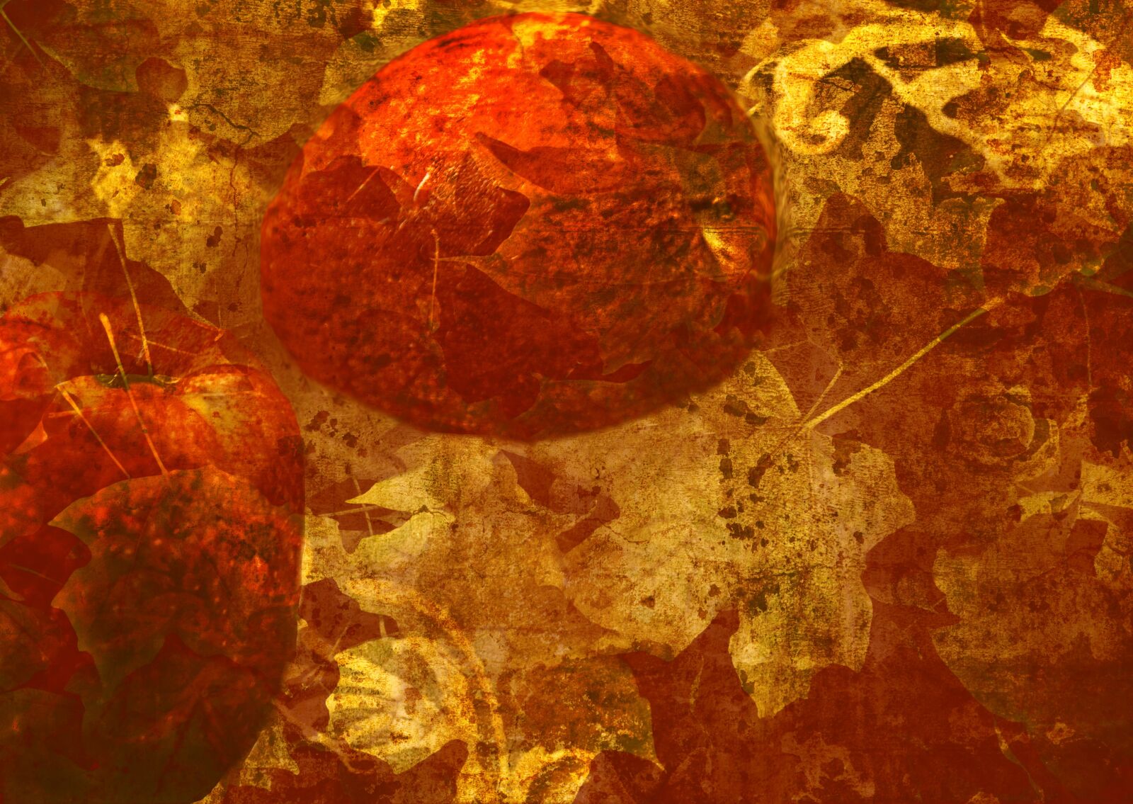 Nikon D80 sample photo. Apples, leaves, textured photography