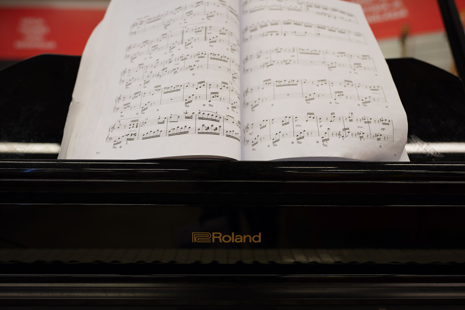Sony a7R IV sample photo. Piano notes - with photography