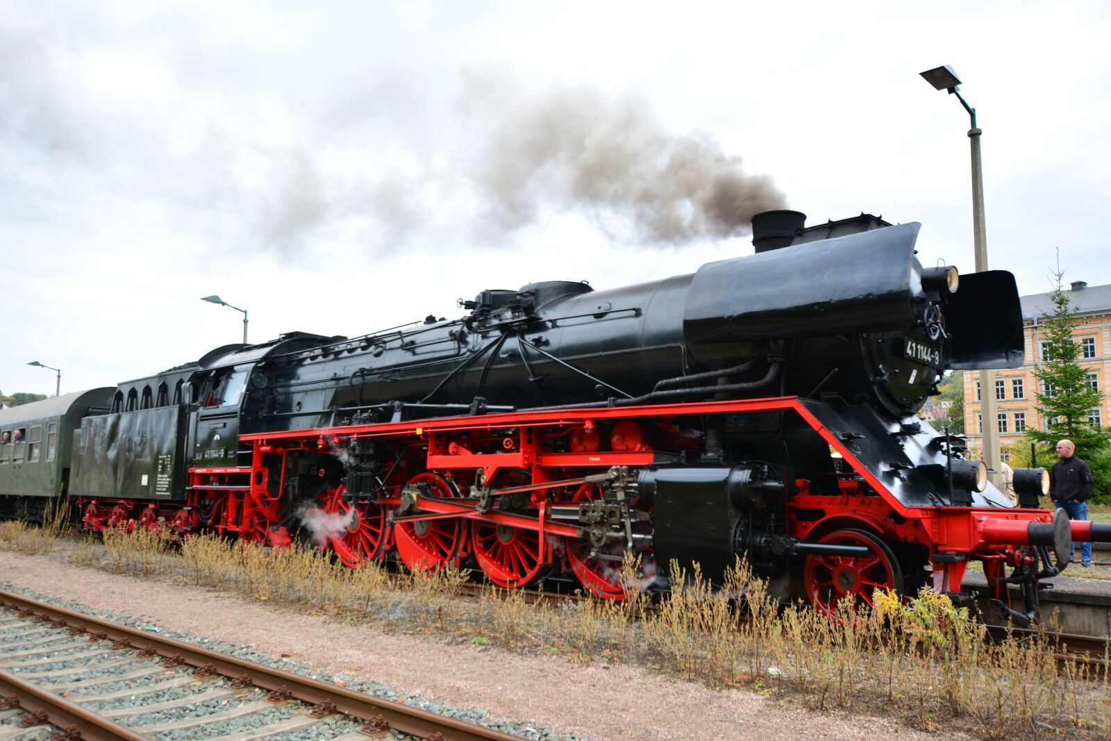 Nikon D5200 sample photo. Elstertal express, steam locomotive photography