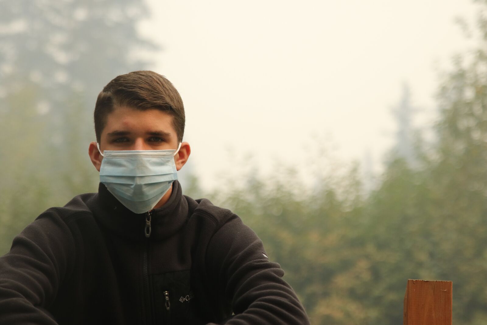 Canon EOS 7D Mark II sample photo. Fire, smoke, global warming photography