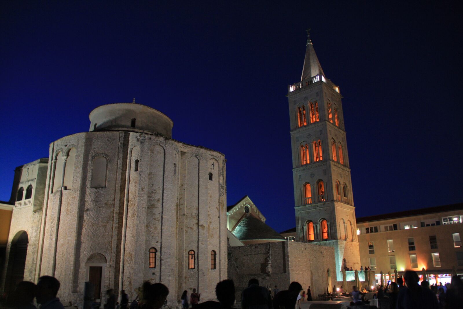 Canon EOS 1000D (EOS Digital Rebel XS / EOS Kiss F) sample photo. Zadar, evening, croatia photography
