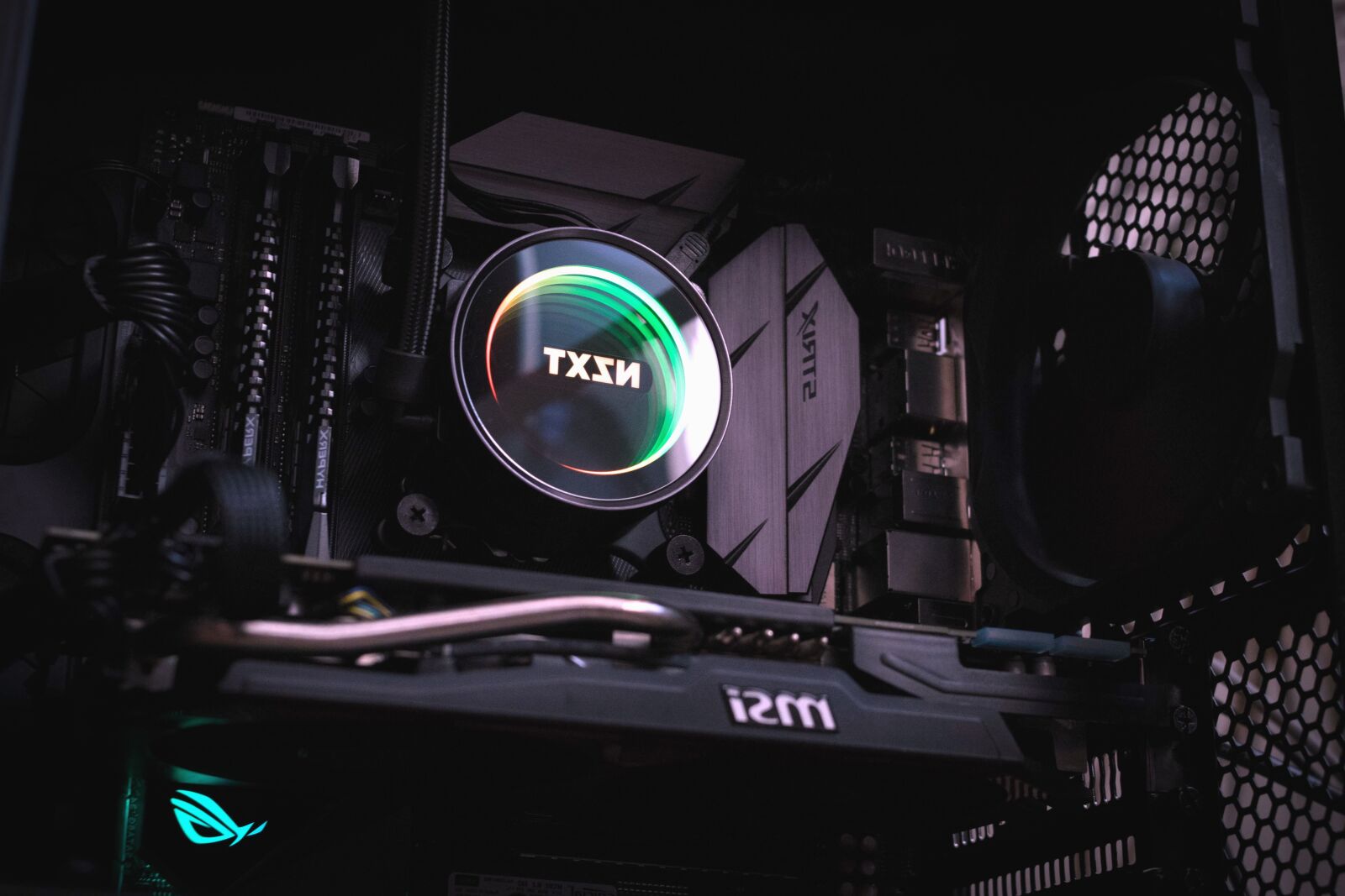 Nikon D5300 sample photo. Computer, graphics card, refrigeration photography