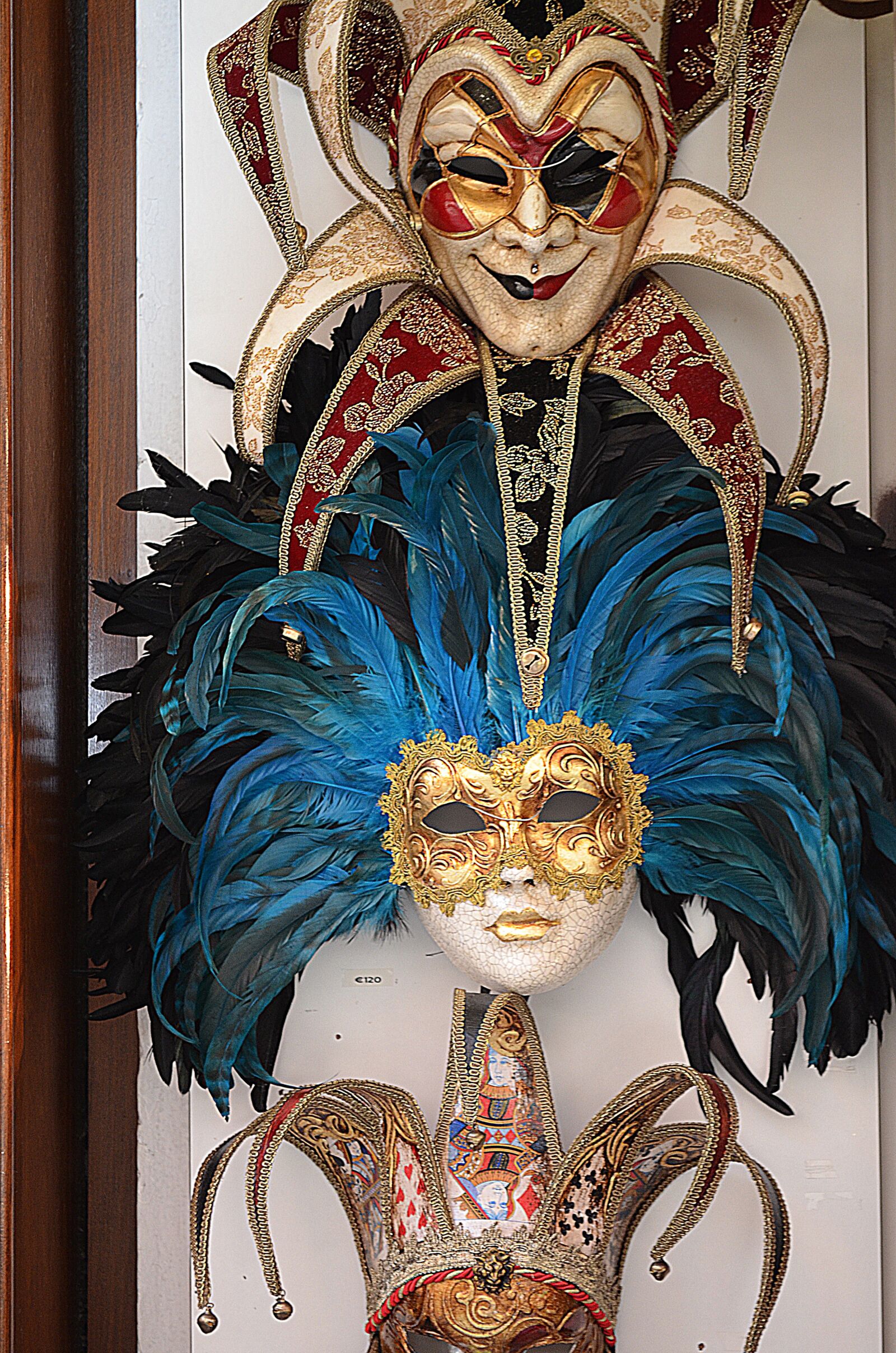 Nikon D5100 sample photo. Masks, venetian mask, venice photography