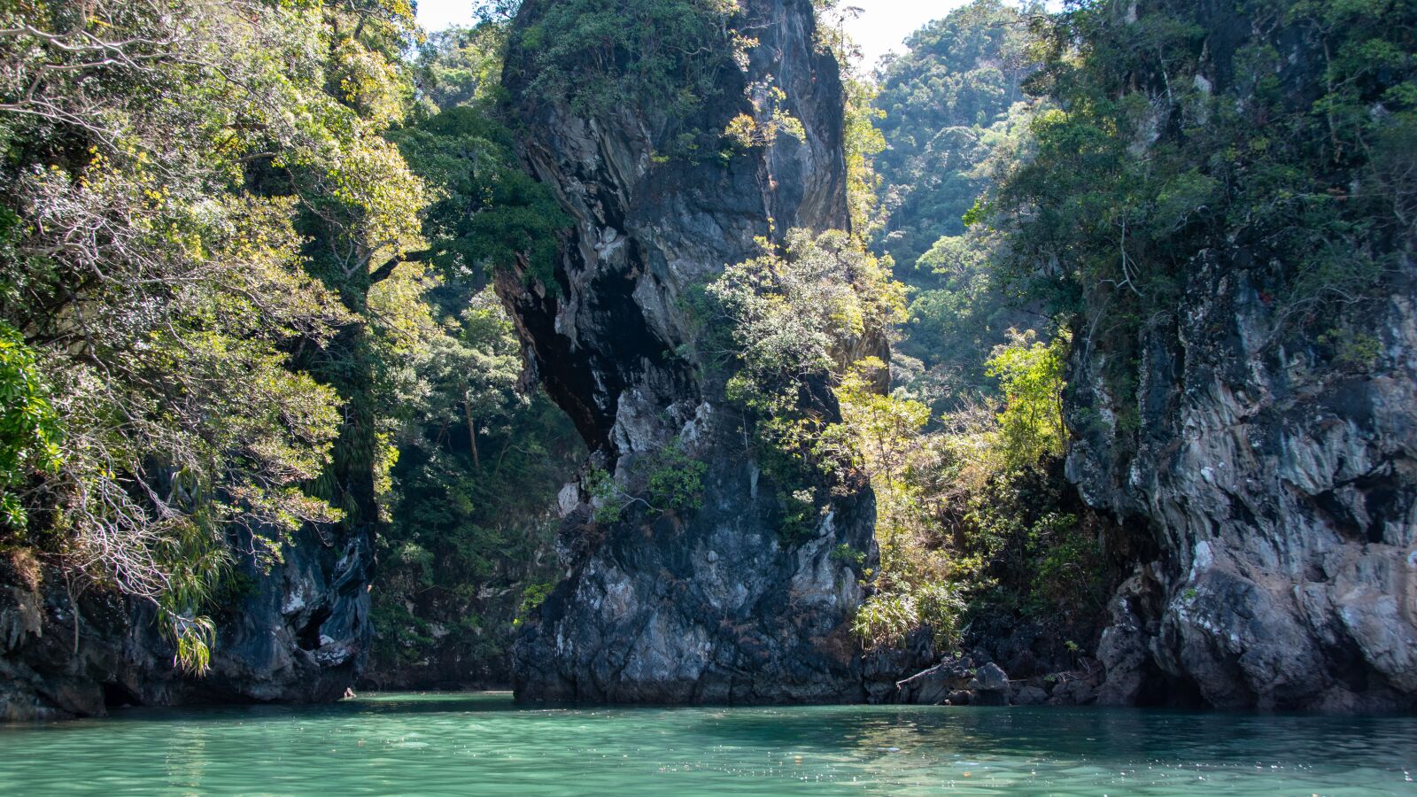 Nikon D5600 sample photo. Mountains, trees, rocks photography
