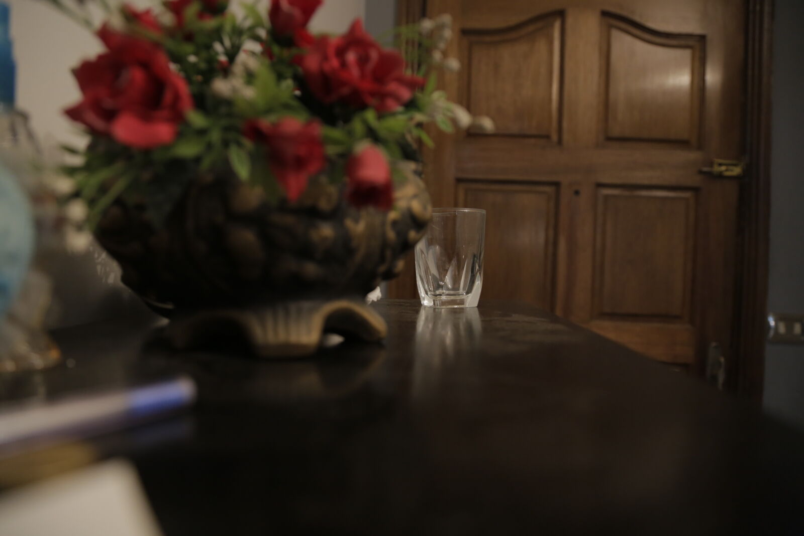 Canon EF 24-105mm F4L IS USM sample photo. Artificial, flowers, door, door photography