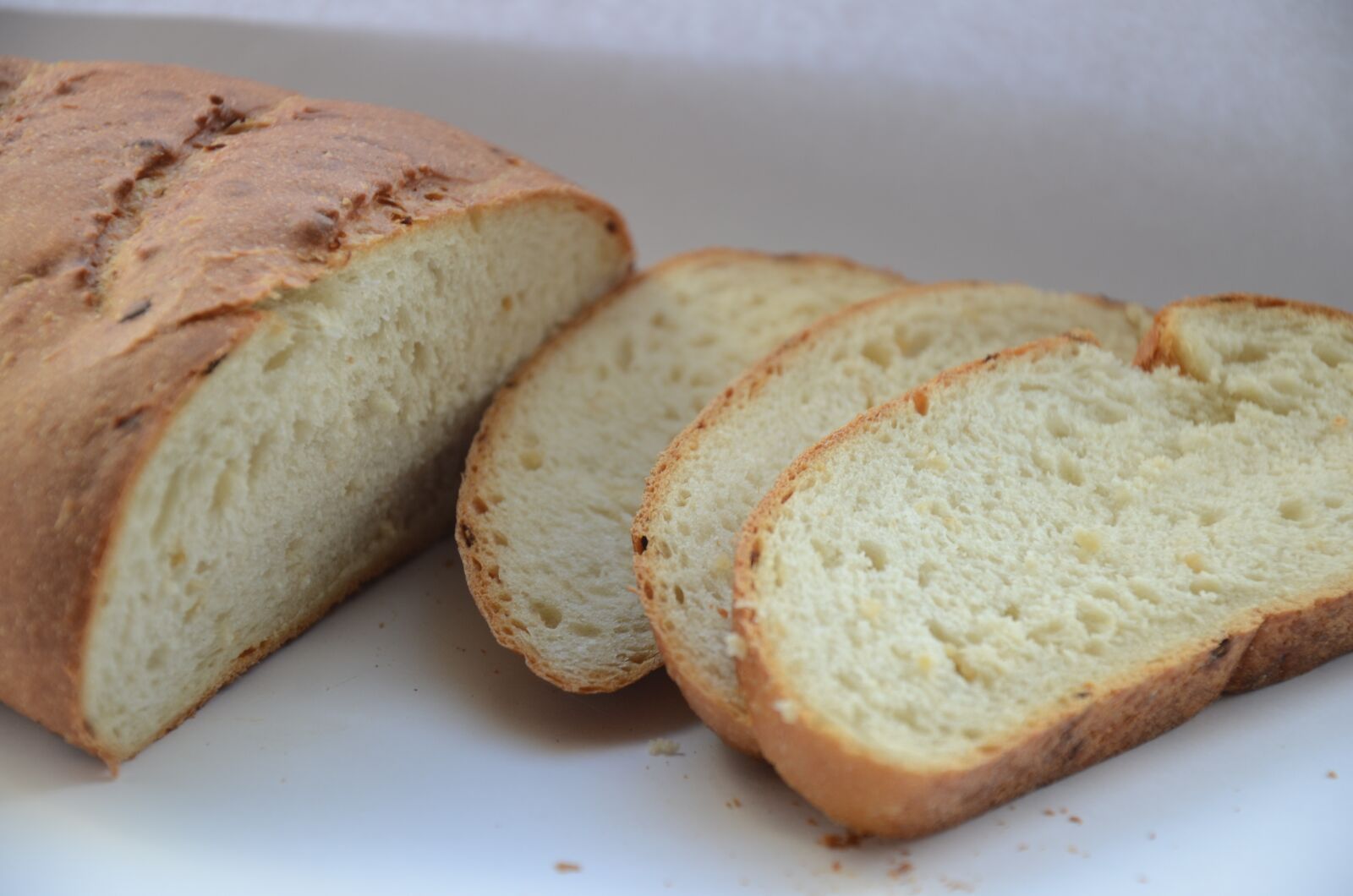 Nikon D7000 sample photo. Bread, loaf, food photography