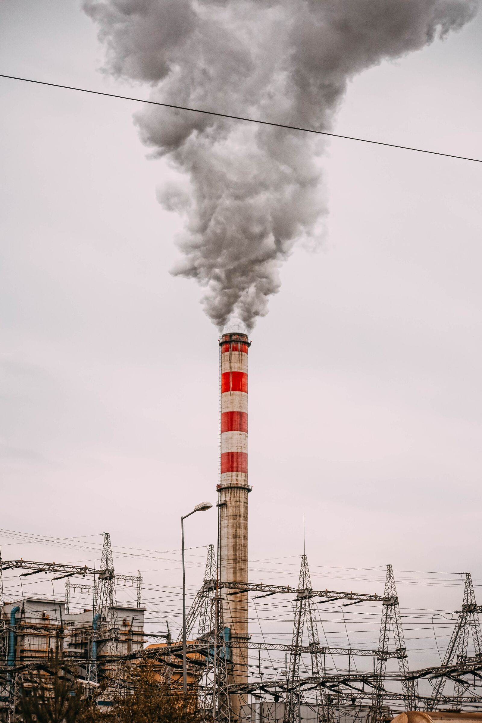 Canon EOS 6D sample photo. Chimney, smoke, factory photography