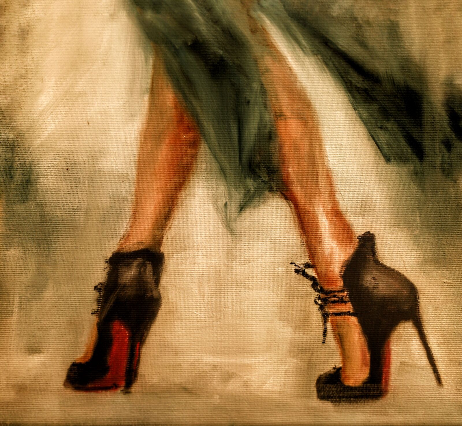 Sony a7R II + Sony FE 24-70mm F2.8 GM sample photo. Art, painting, lady photography