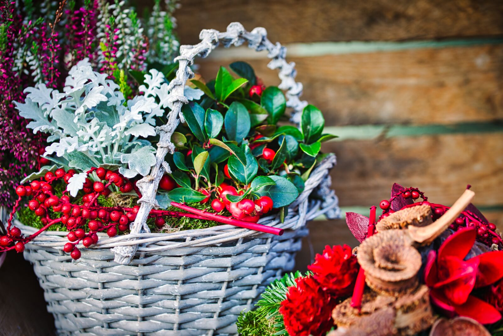 Canon EOS 6D sample photo. Basket, autumn, deco photography