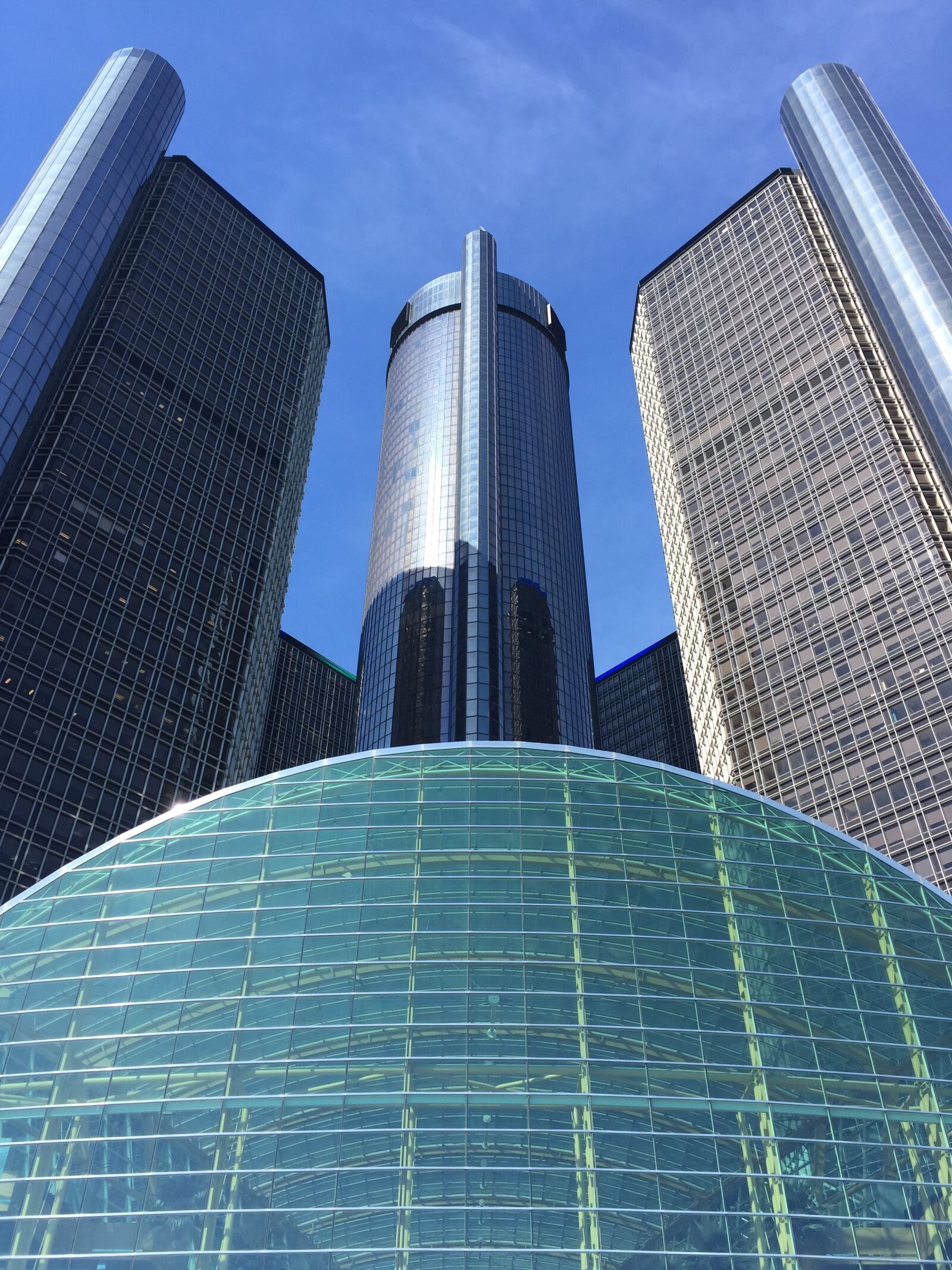 Apple iPhone 6 sample photo. Building, chrysler, detroit photography