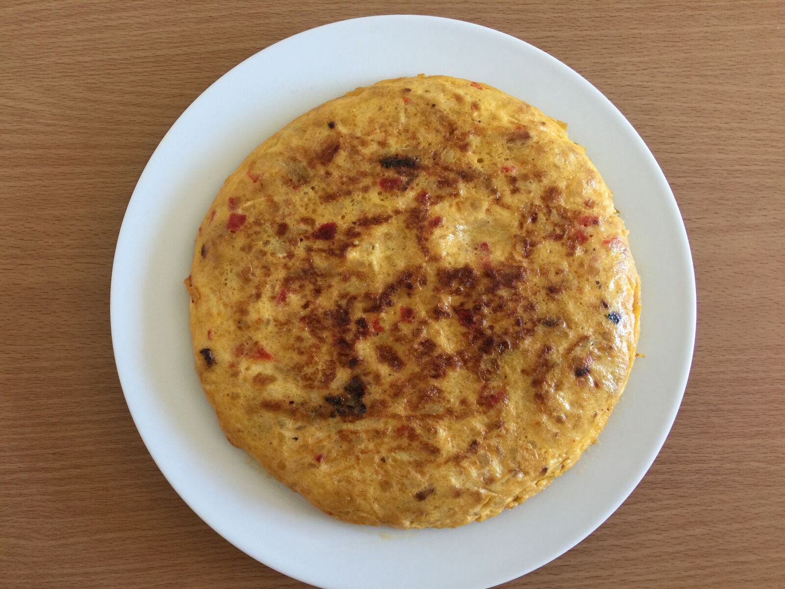 iPhone 6 Plus back camera 4.15mm f/2.2 sample photo. Tortilla, potato omelette, spanish photography