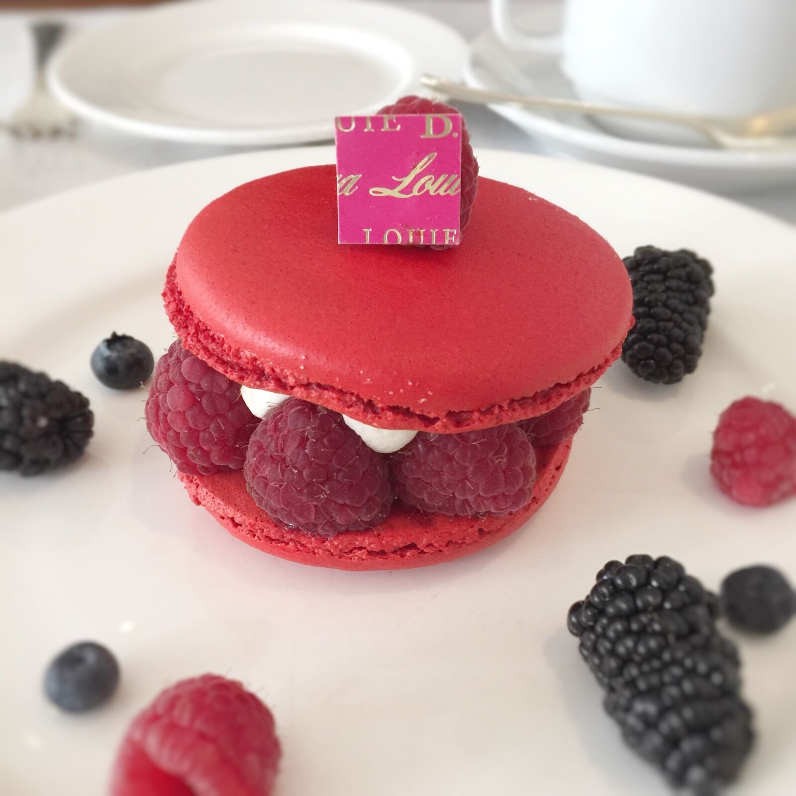 iPhone 6 Plus back camera 4.15mm f/2.2 sample photo. Macaroons, suites, red photography