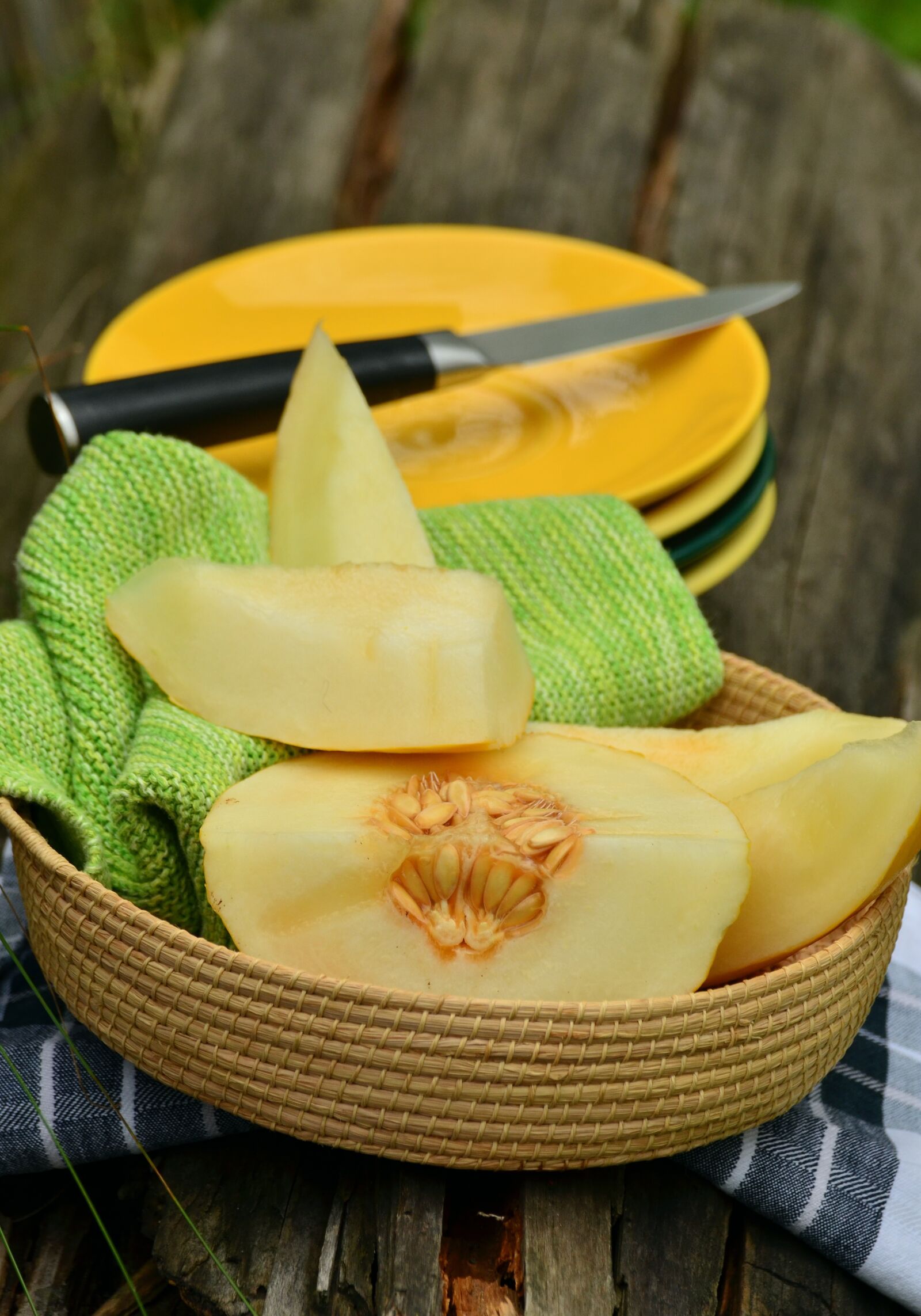 Nikon D5100 sample photo. Cantaloupe, melon, amarillo photography