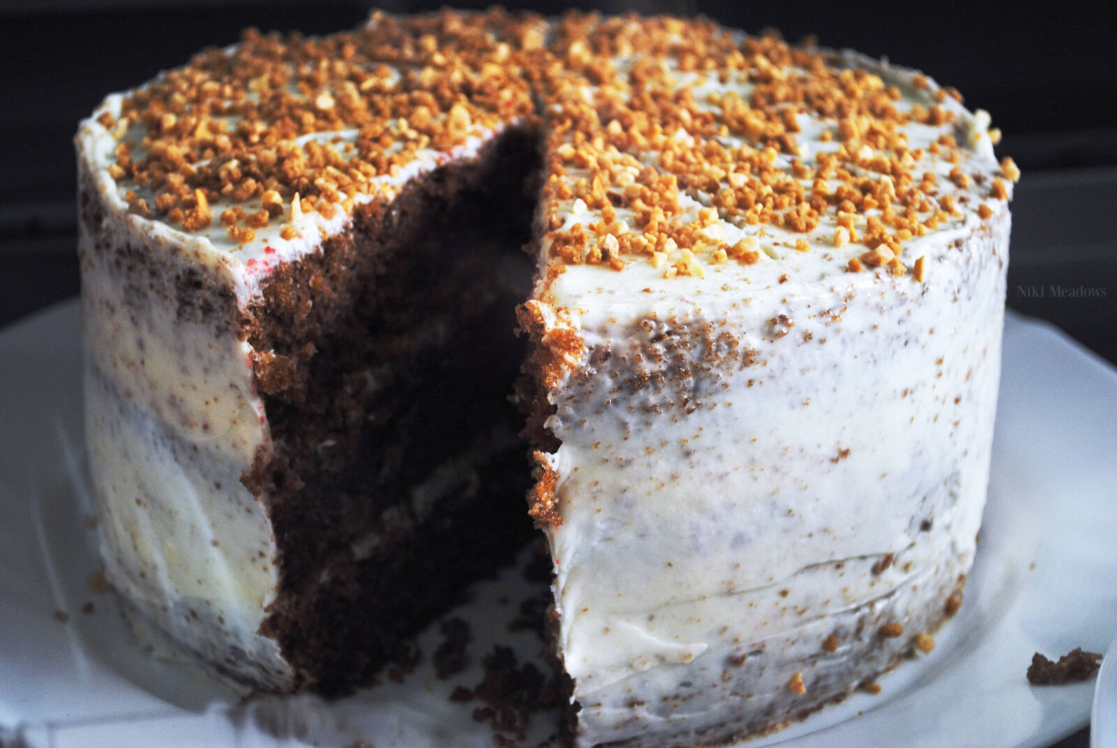 Nikon D3000 sample photo. Cake, dessert, food, sweet photography