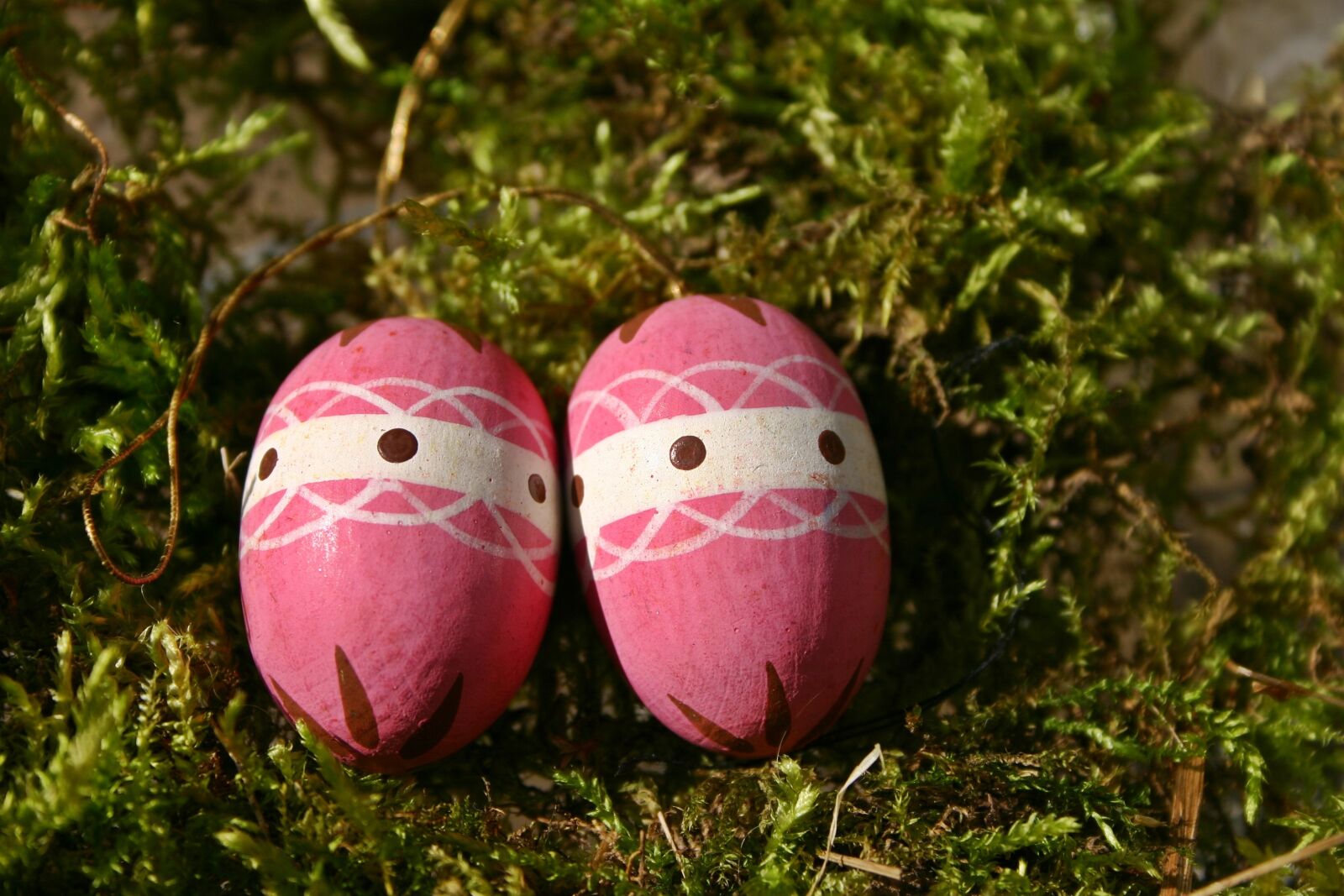 Canon EOS 300D (EOS Digital Rebel / EOS Kiss Digital) sample photo. Easter egg, pink, easter photography