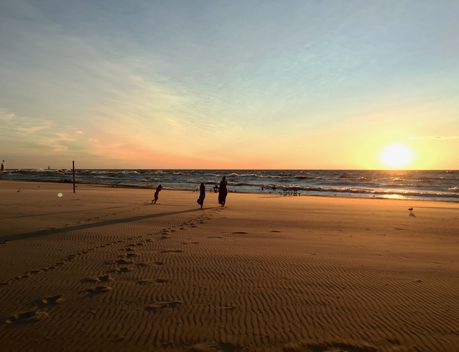 Apple iPhone 6s sample photo. Sunset on the beach photography