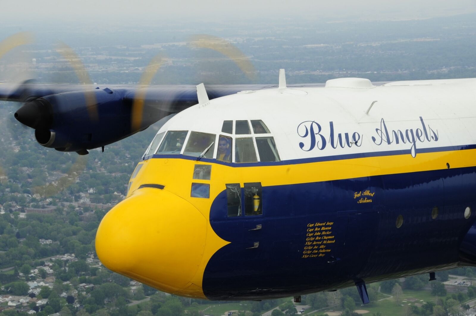 Nikon D3S sample photo. Fat albert, airplane, blue photography